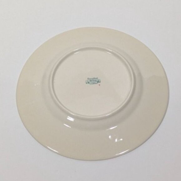 Syracuse China Coralbel Floral Dinner Plate With Platinum Trim - Picture 9 of 10